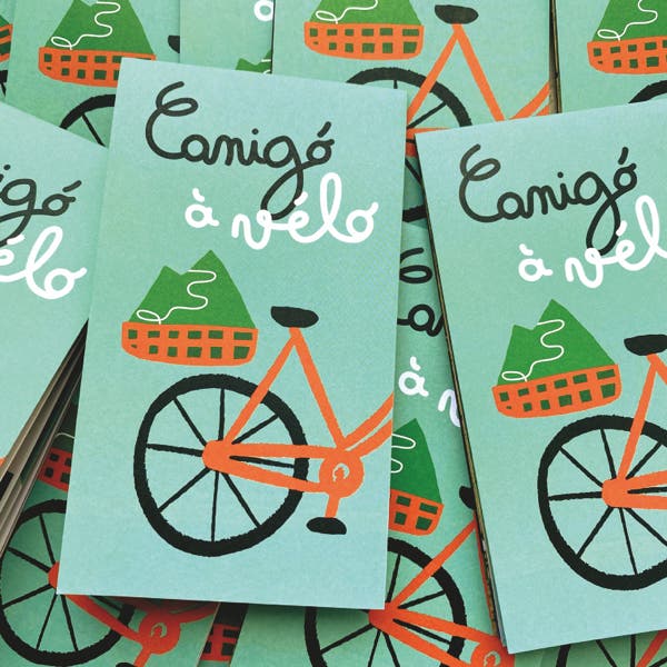 dépliant Canigó à vélo