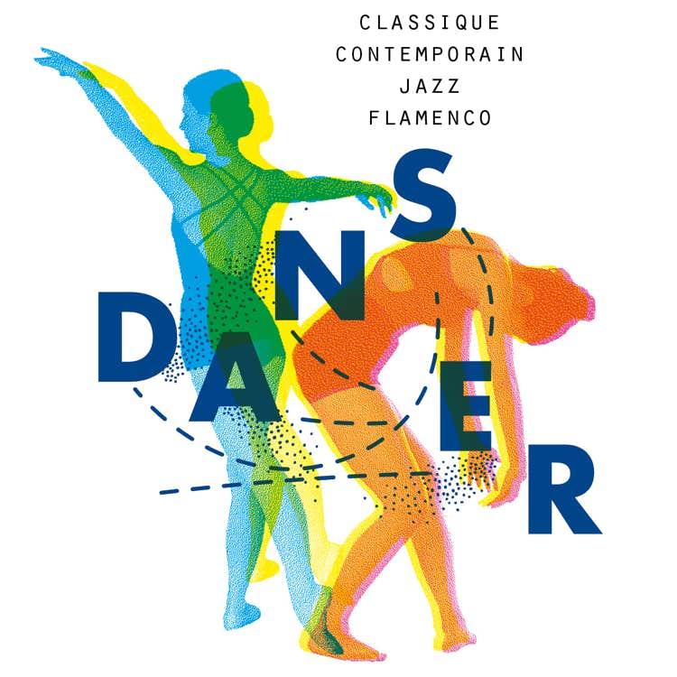 identité graphique du département Danse Conservatoire de Perpignan