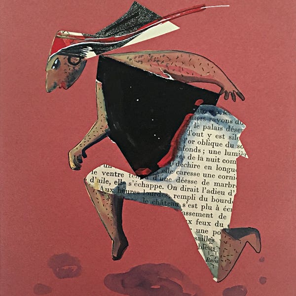 techniques mixtes, collages