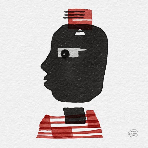 de profil, manu clabecq