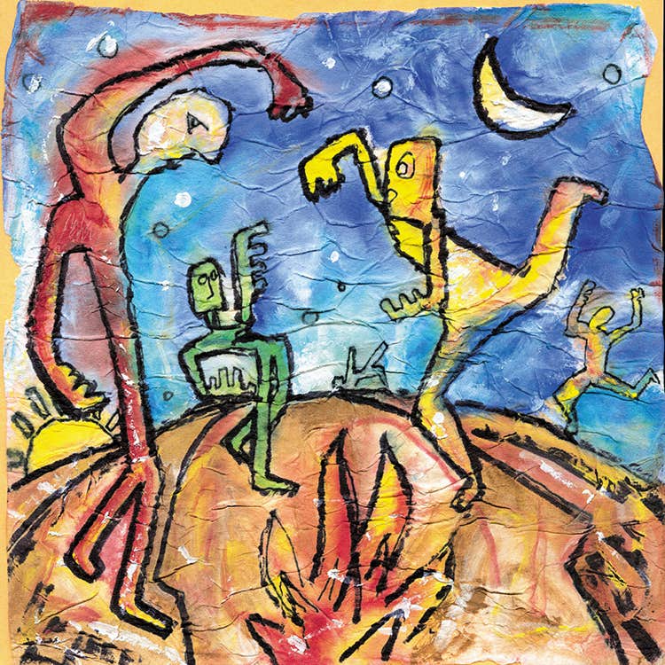 danse feu