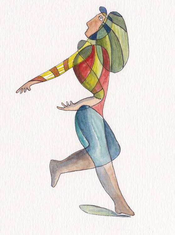collage, techniques mixtes, aquarelle