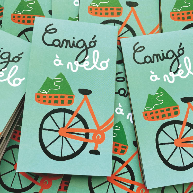 dépliant Canigó à vélo