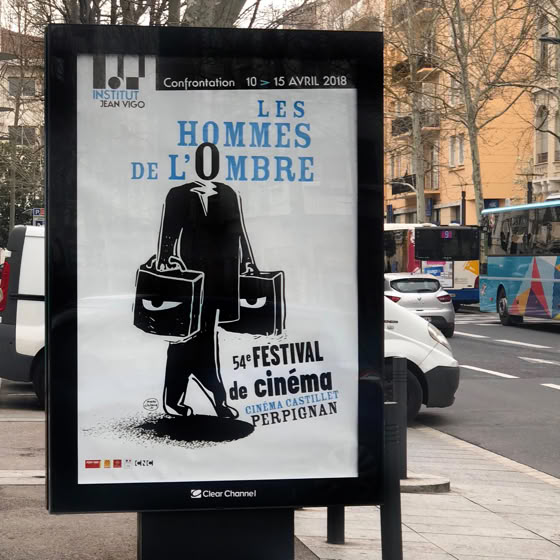 affiche festival de cinéma de perpignan in situ