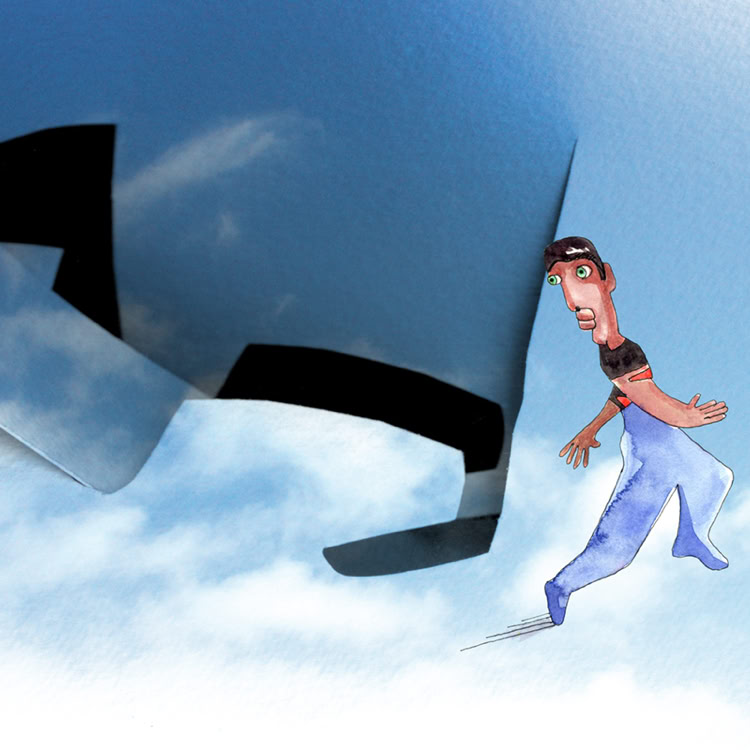 aquarelle et photomontage numérique