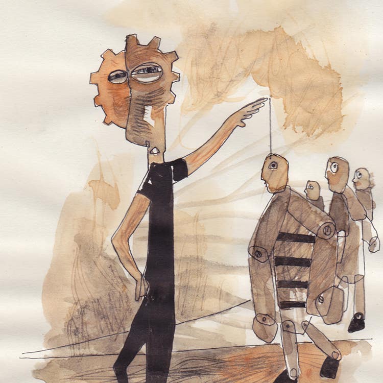café, encre 