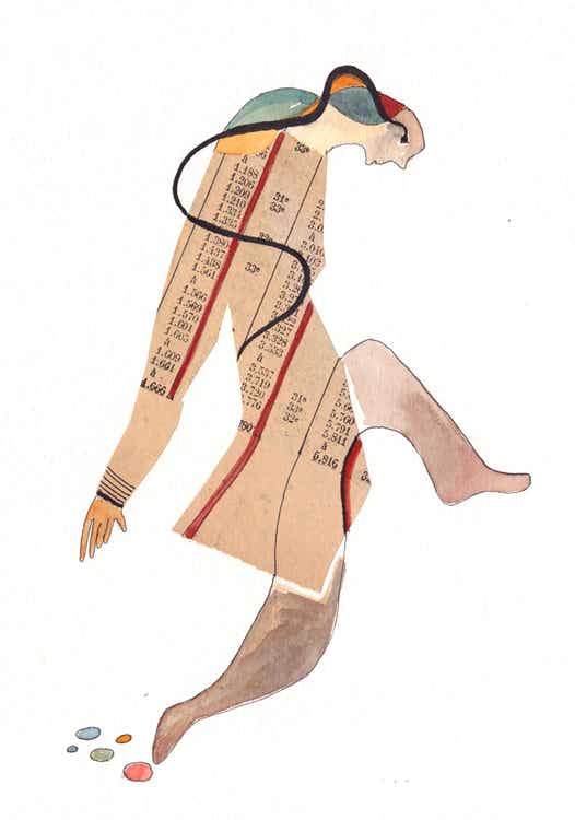 collage, techniques mixtes, aquarelle