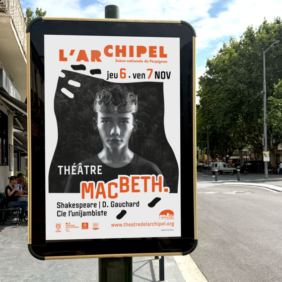 affiches spectacles théâtre de l'Archipel saison 25-26
