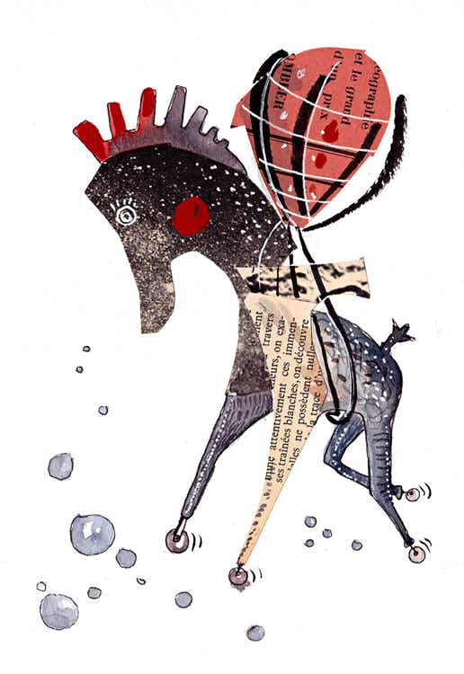 techniques mixtes, collages