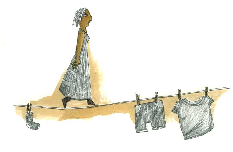 mine de plomb, café, aquarelle