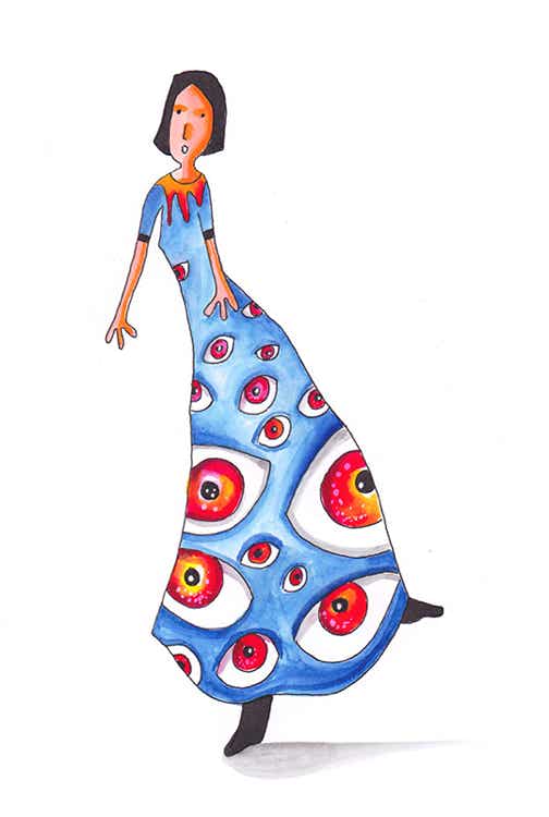 robe oeil